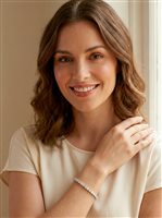 Pulsera Mazzon Gioielli Mujer in Plata Zirconia GABR24 - GABR24